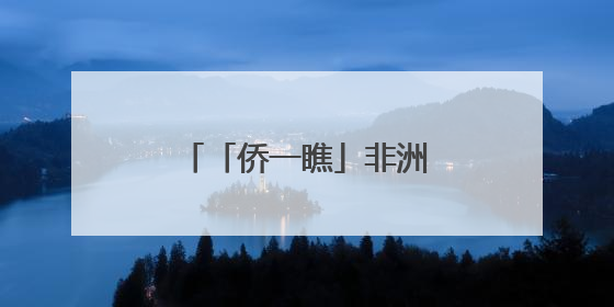 「侨一瞧」非洲日狂欢！他们用色彩“定义”非洲