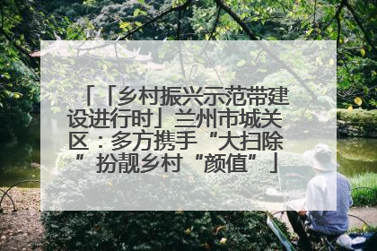 「乡村振兴示范带建设进行时」兰州市城关区：多方携手“大扫除”扮靓乡村“颜值”