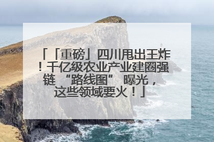 「重磅」四川甩出王炸！千亿级农业产业建圈强链 “路线图” 曝光，这些领域要火！