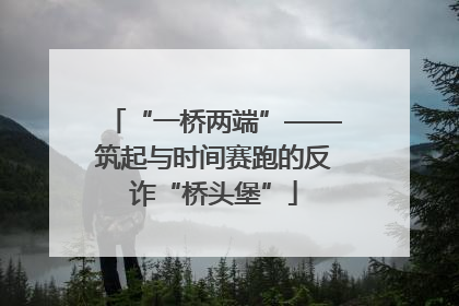 “一桥两端”——筑起与时间赛跑的反诈“桥头堡”