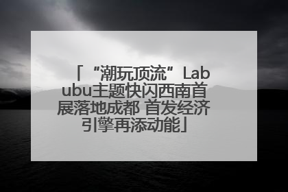 “潮玩顶流”Labubu主题快闪西南首展落地成都 首发经济引擎再添动能
