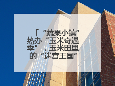 “蔬果小镇”热办“玉米奇遇季”，玉米田里的“迷宫王国”等您来探索