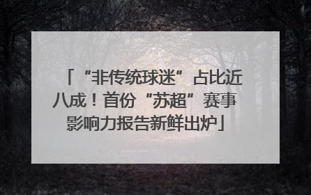 “非传统球迷”占比近八成！首份“苏超”赛事影响力报告新鲜出炉