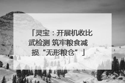 灵宝：开展机收比武检测 筑牢粮食减损“无形粮仓”
