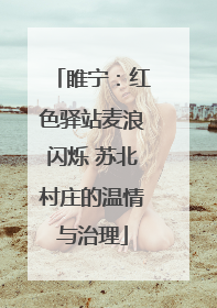 睢宁：红色驿站麦浪闪烁 苏北村庄的温情与治理