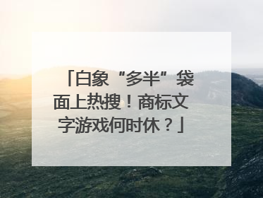 白象“多半”袋面上热搜！商标文字游戏何时休？