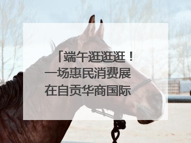 端午逛逛逛！一场惠民消费展在自贡华商国际城开启｜美好生活有“盐”味