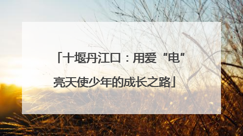 十堰丹江口：用爱“电”亮天使少年的成长之路