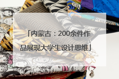 内蒙古：200余件作品展现大学生设计思维