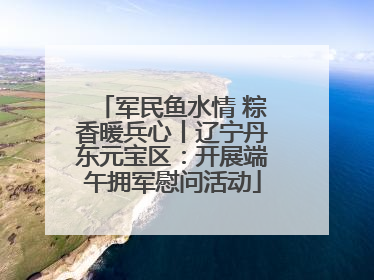 军民鱼水情 粽香暖兵心丨辽宁丹东元宝区：开展端午拥军慰问活动