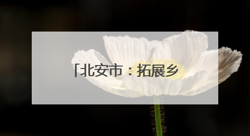 北安市：拓展乡村游领域 提供“微度假”场所