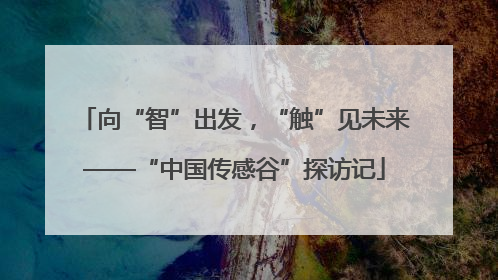 向“智”出发，“触”见未来——“中国传感谷”探访记