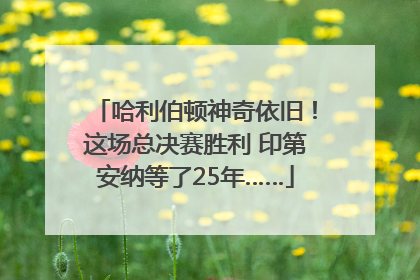 哈利伯顿神奇依旧！这场总决赛胜利 印第安纳等了25年……
