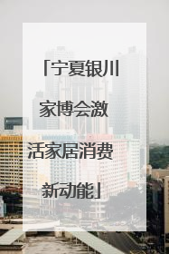 宁夏银川 家博会激活家居消费新动能