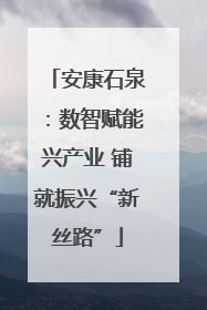 安康石泉：数智赋能兴产业 铺就振兴“新丝路”