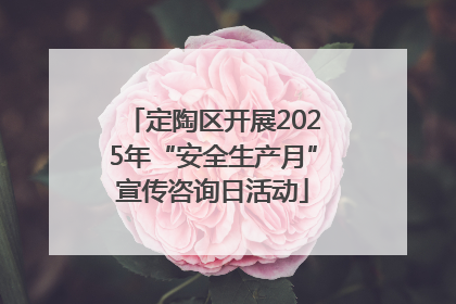 定陶区开展2025年“安全生产月”宣传咨询日活动