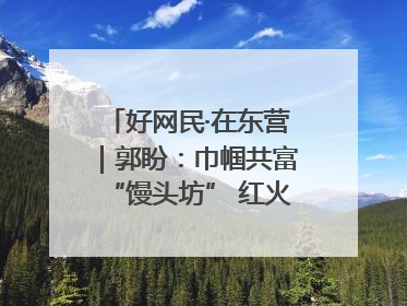好网民·在东营｜郭盼：巾帼共富“馒头坊” 红火乡村“好日子”