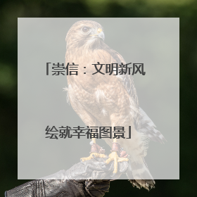 崇信：文明新风绘就幸福图景