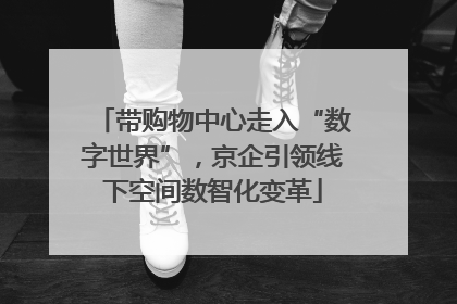 带购物中心走入“数字世界”，京企引领线下空间数智化变革