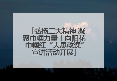 弘扬三大精神 凝聚巾帼力量丨向阳花巾帼红“大思政课”宣讲活动开展