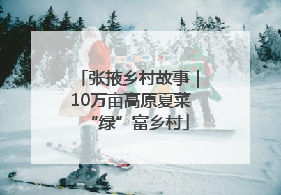 张掖乡村故事｜10万亩高原夏菜“绿”富乡村