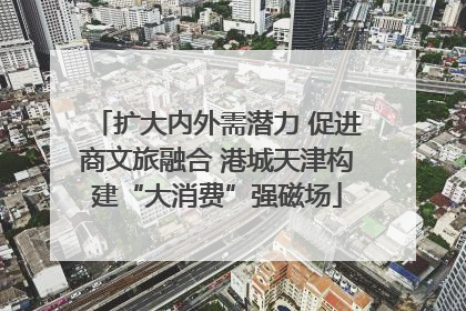 扩大内外需潜力 促进商文旅融合 港城天津构建“大消费”强磁场