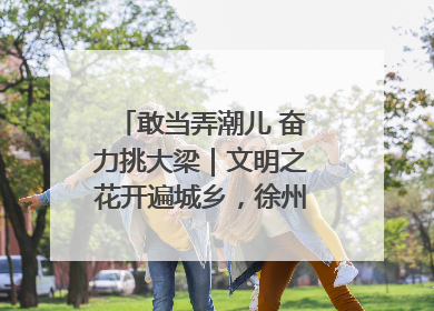 敢当弄潮儿 奋力挑大梁｜文明之花开遍城乡，徐州以昂扬风貌冲刺“万亿之城”