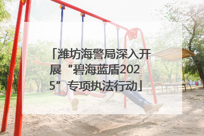 潍坊海警局深入开展“碧海蓝盾2025”专项执法行动