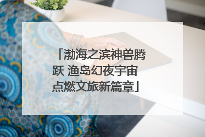 渤海之滨神兽腾跃 渔岛幻夜宇宙点燃文旅新篇章