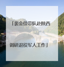 裴金佳带队赴陕西调研退役军人工作