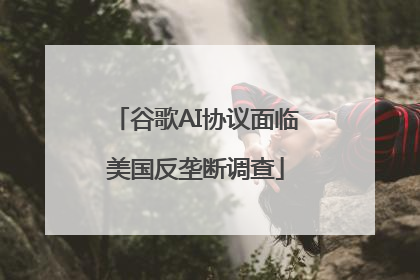 谷歌AI协议面临美国反垄断调查