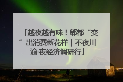 越夜越有味！郫都“变”出消费新花样｜不夜川渝·夜经济调研行