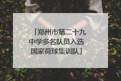 郑州市第二十九中学多名队员入选国家荷球集训队