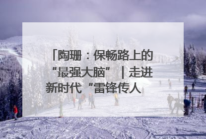 陶珊：保畅路上的“最强大脑”｜走进新时代“雷锋传人 长沙榜样”