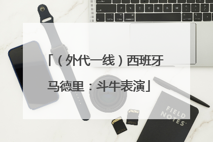 （外代一线）西班牙马德里：斗牛表演