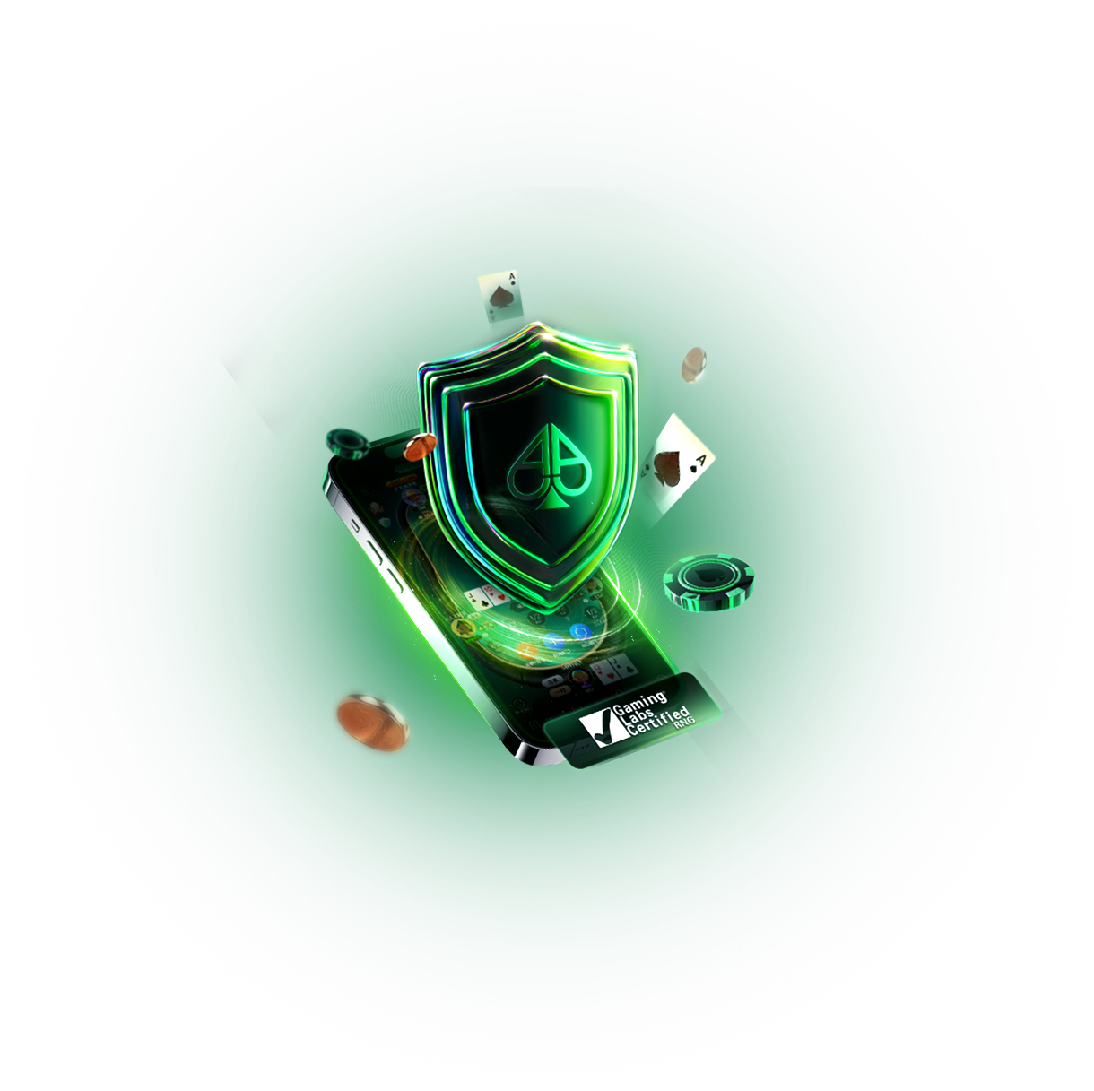 AA Poker 安全核对徽章