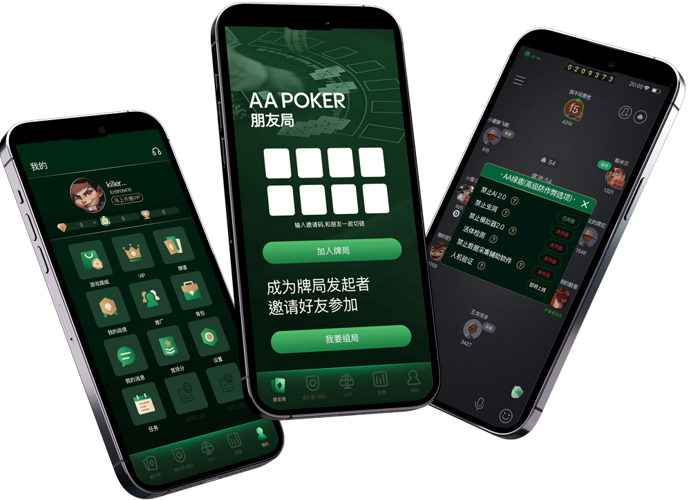 AApoker 联盟牌局结构说明配图